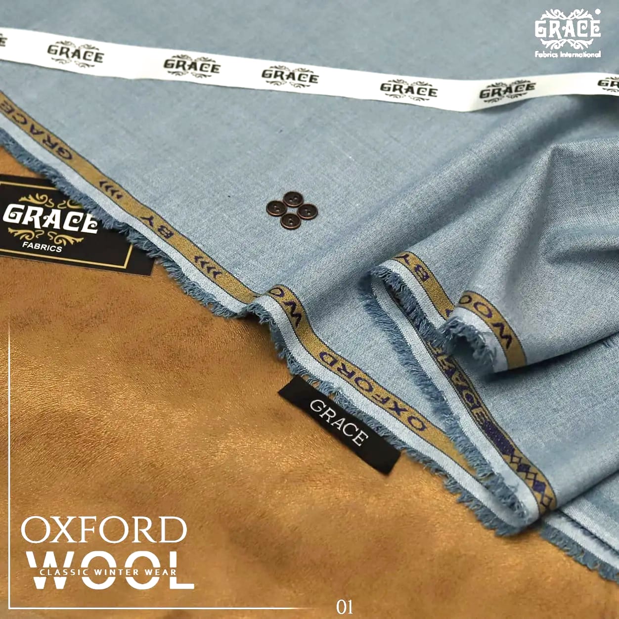 J. & GRACE PASHMINA SOFT WHOOL
