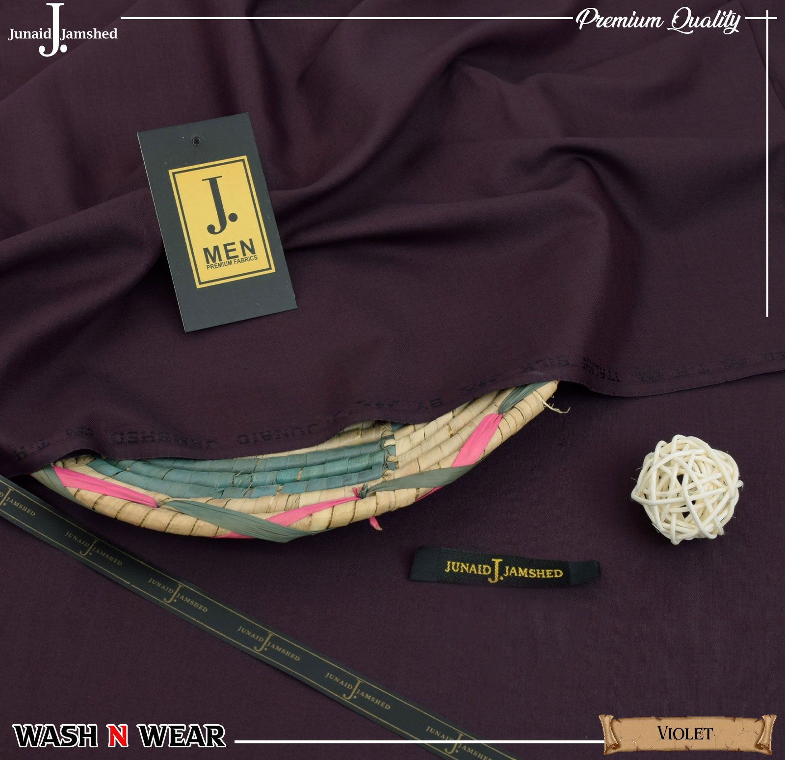 J. Junaid Jamshed Boski Wash & Wear