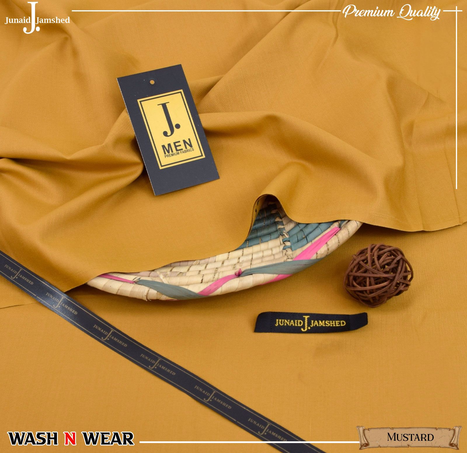 J. Junaid Jamshed Boski Wash & Wear