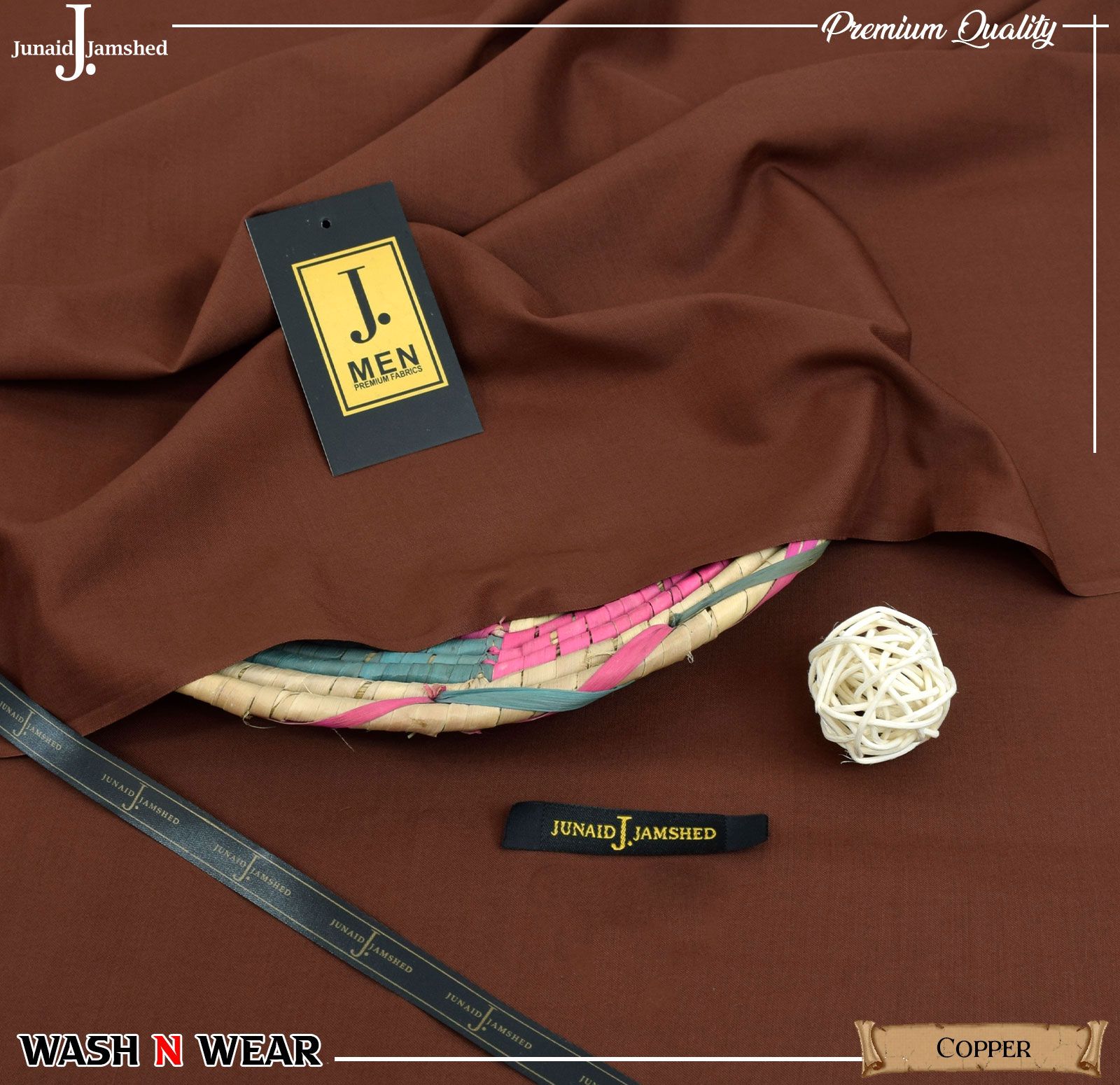 J. Junaid Jamshed Boski Wash & Wear