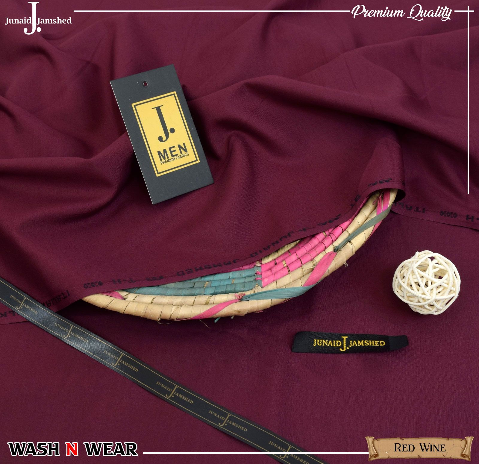 J. Junaid Jamshed Boski Wash & Wear