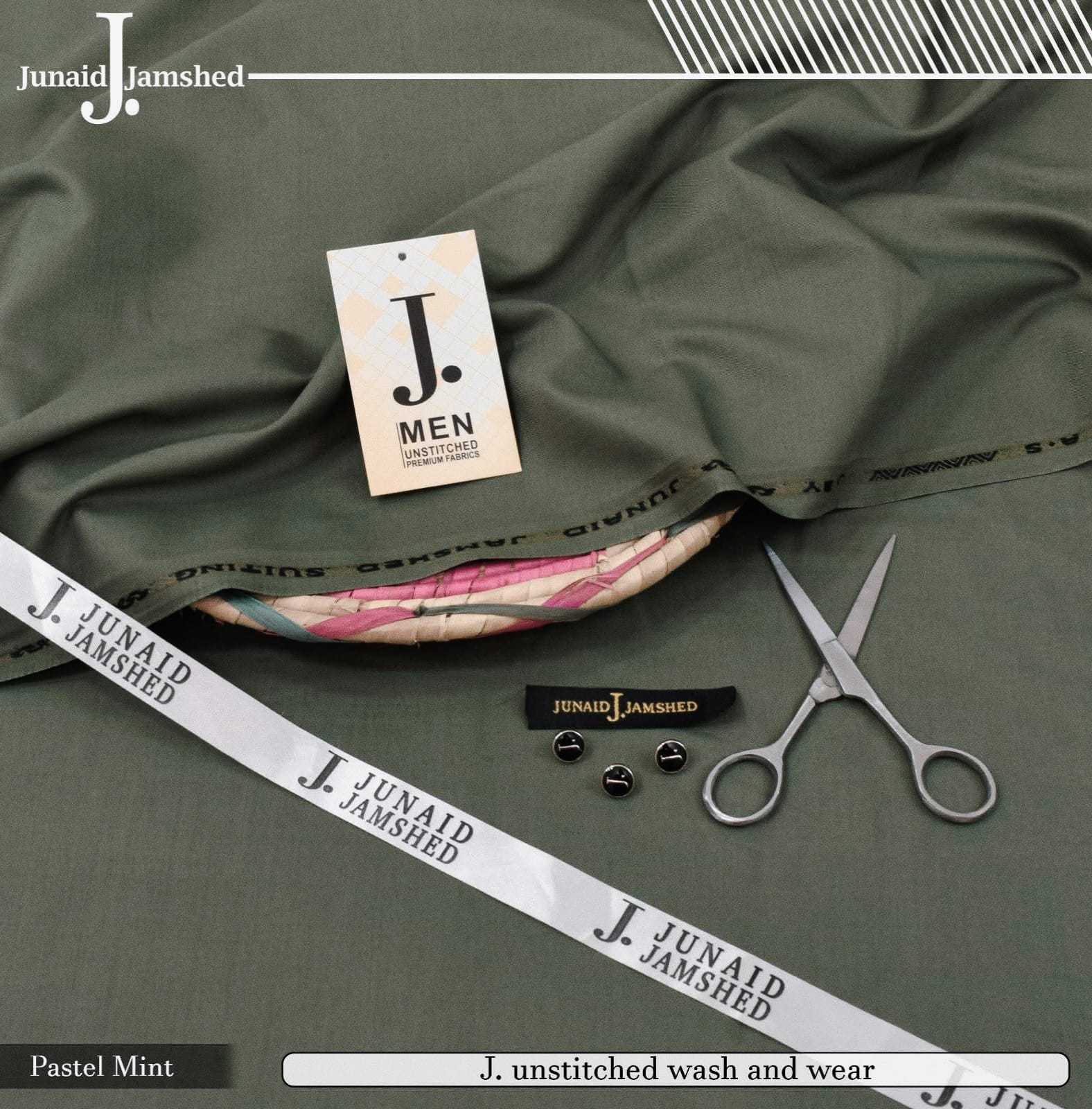 J. Junaid Jamshed Boski Wash & Wear
