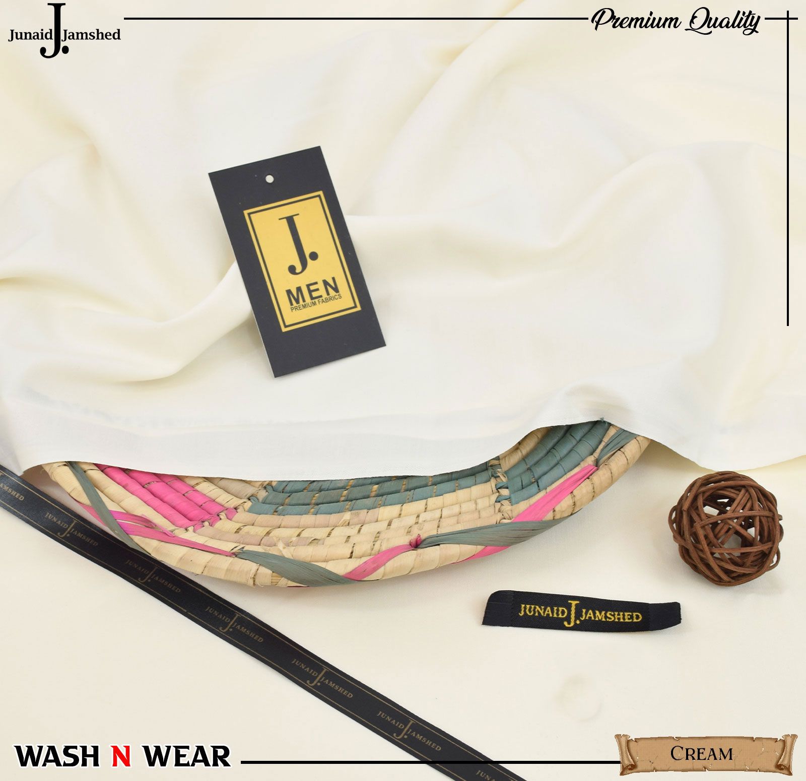 J. Junaid Jamshed Boski Wash & Wear