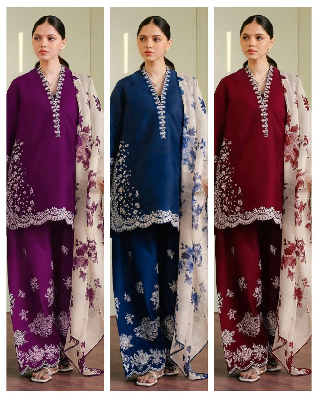 ZARA SHAHJAHAN PREMIUM AIR-JET DHANAK 3PC