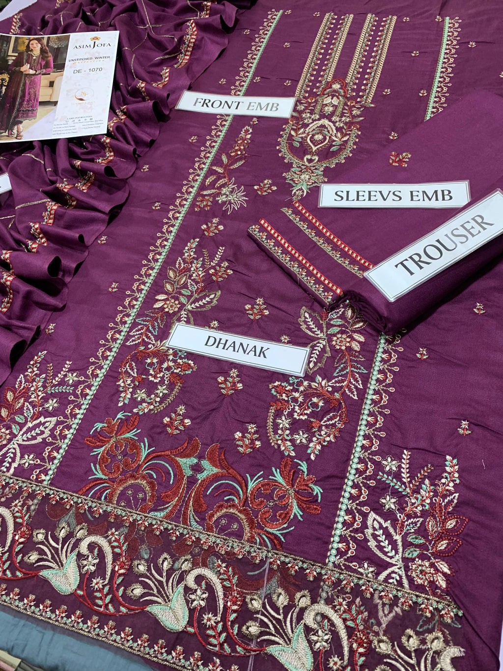 DHANAK WINTER COLLECTION 2026-2027 ASIM JOFA by Orca TEXTILE