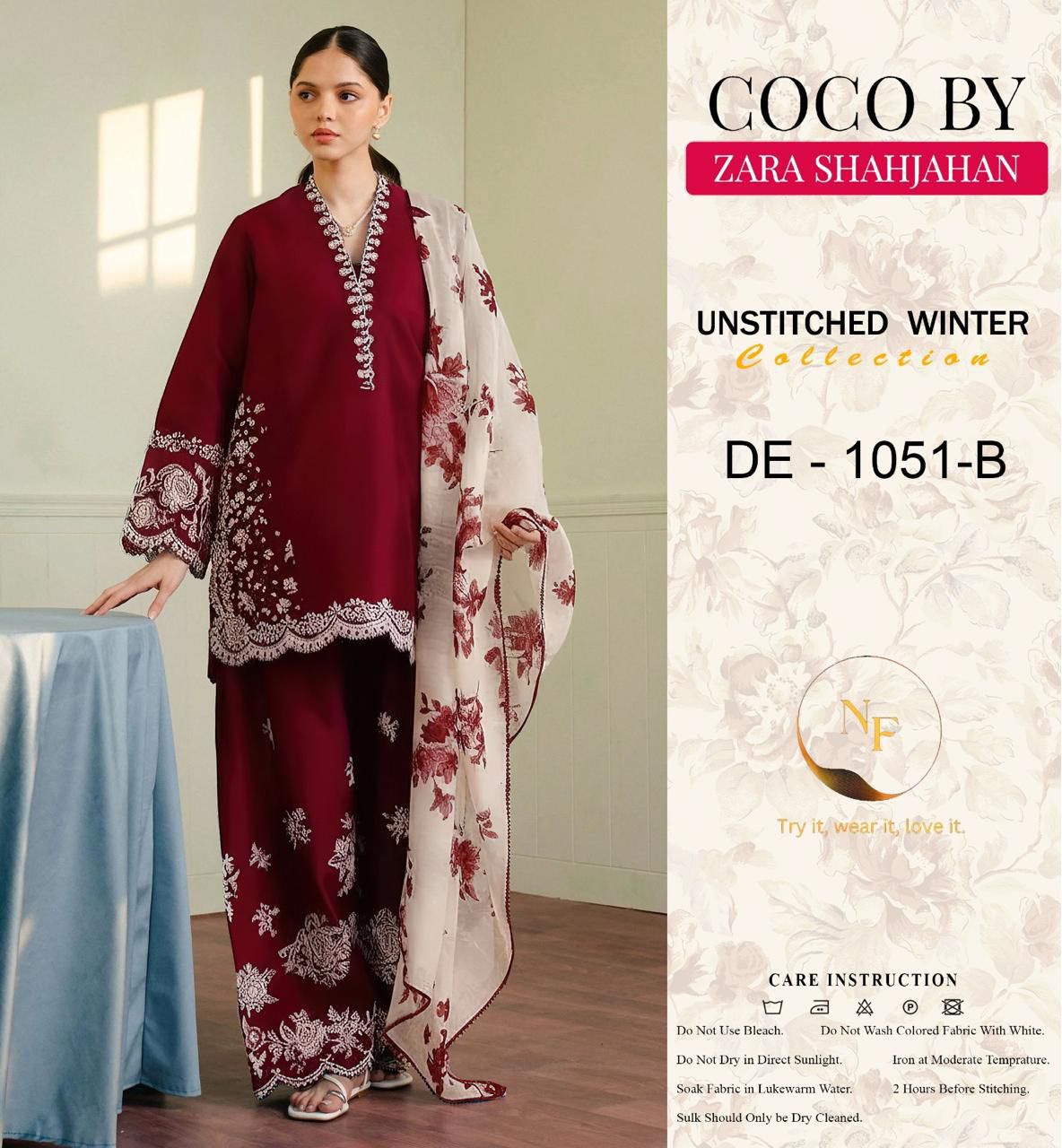 ZARA SHAHJAHAN PREMIUM AIR-JET DHANAK 3PC