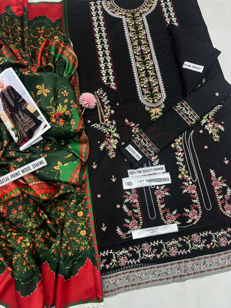 BRAND NAME Hussain Rehar Pure DHANAK 3PC