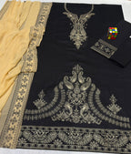 BRAND NAME JAZMIN Airjet Lawn Heavy EMB 3PC