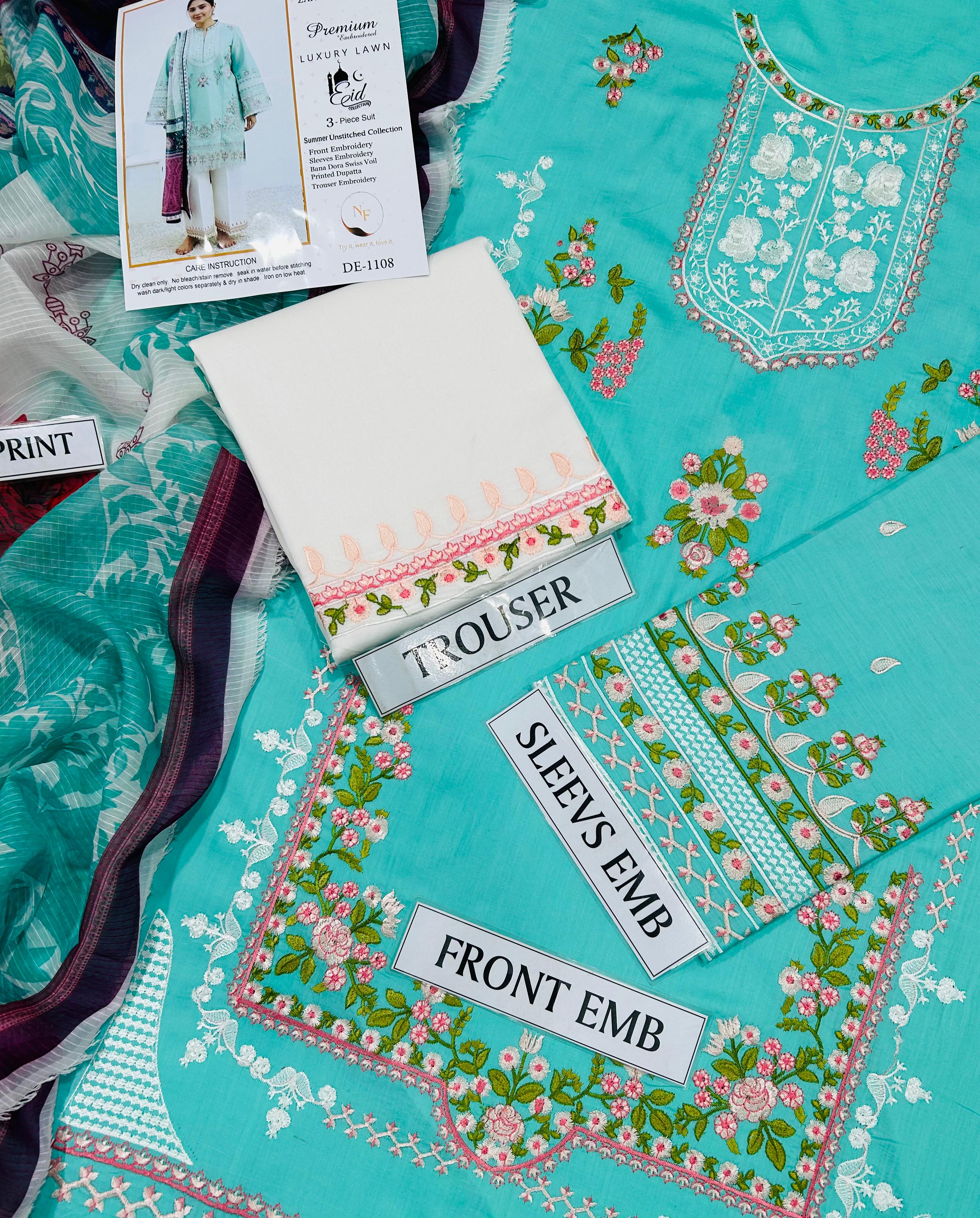 NEW ARRIVAL'S SUMMER LAWN COLLECTION 2026 BRAND NAME ZARA SHAH JAHAN