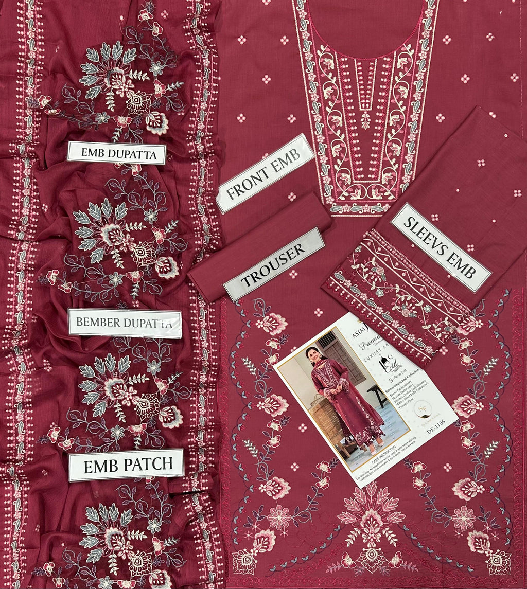 NEW ARRIVAL'S SUMMER LAWN COLLECTION 2026 BRAND NAME ASIM JOFA